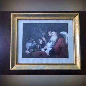 Vintage Picture: “Isaac Blesses Jacob”. 1600’s